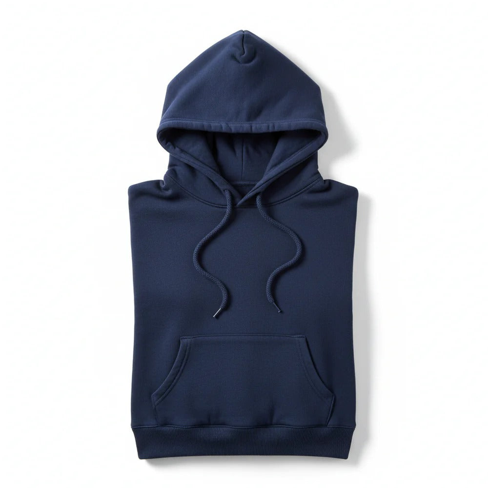 Premium Navy Blue Hoodie