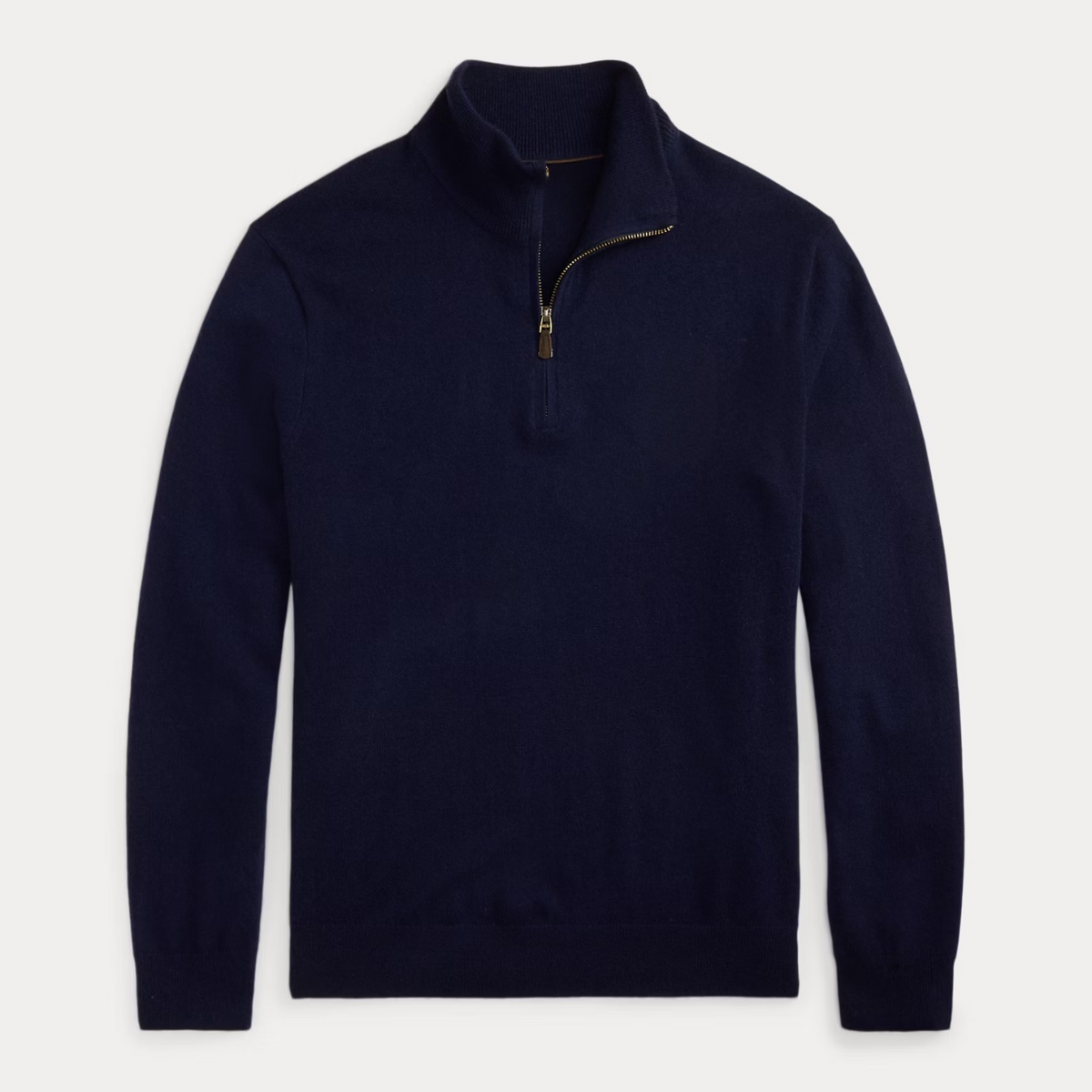 Polo Bear Wool Quarter-Zip Jumper