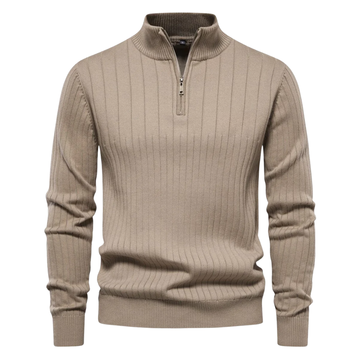 Men's Zip-Up Knit Sweater (Clearance)