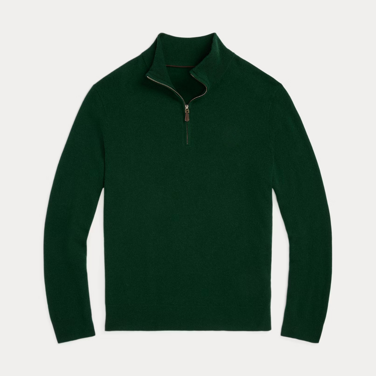 Quarter-zip Wool Sweater