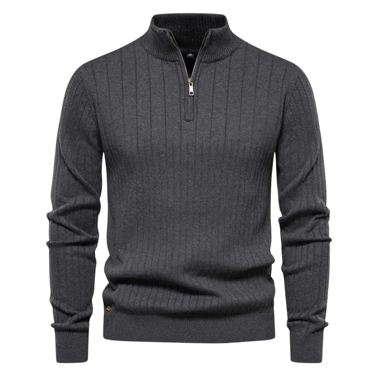 Men's Zip-Up Knit Sweater (Clearance)