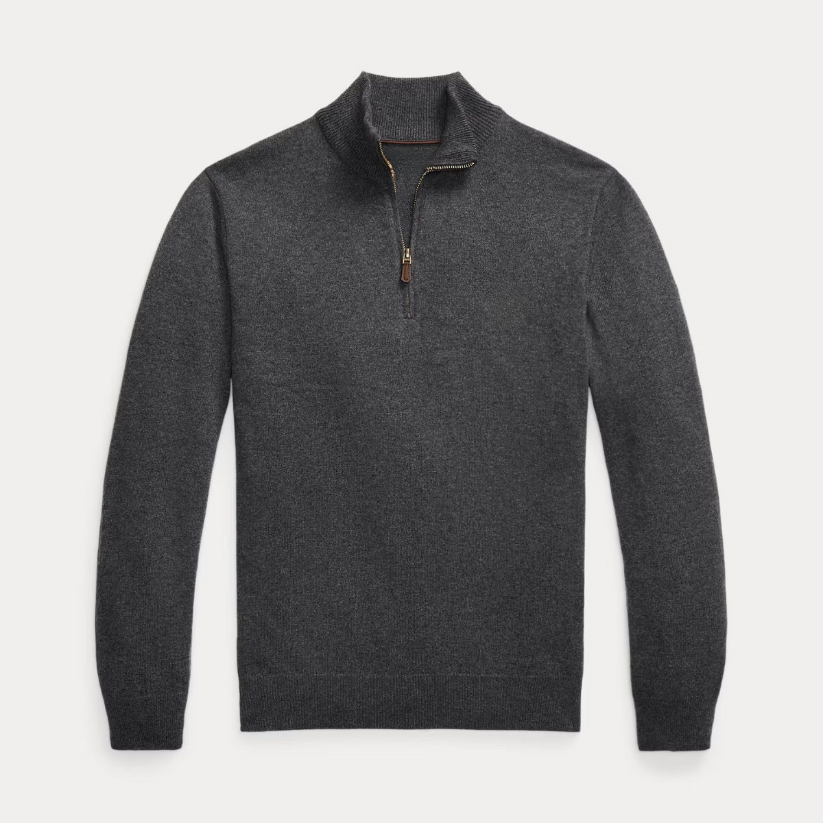 Quarter-zip Wool Sweater