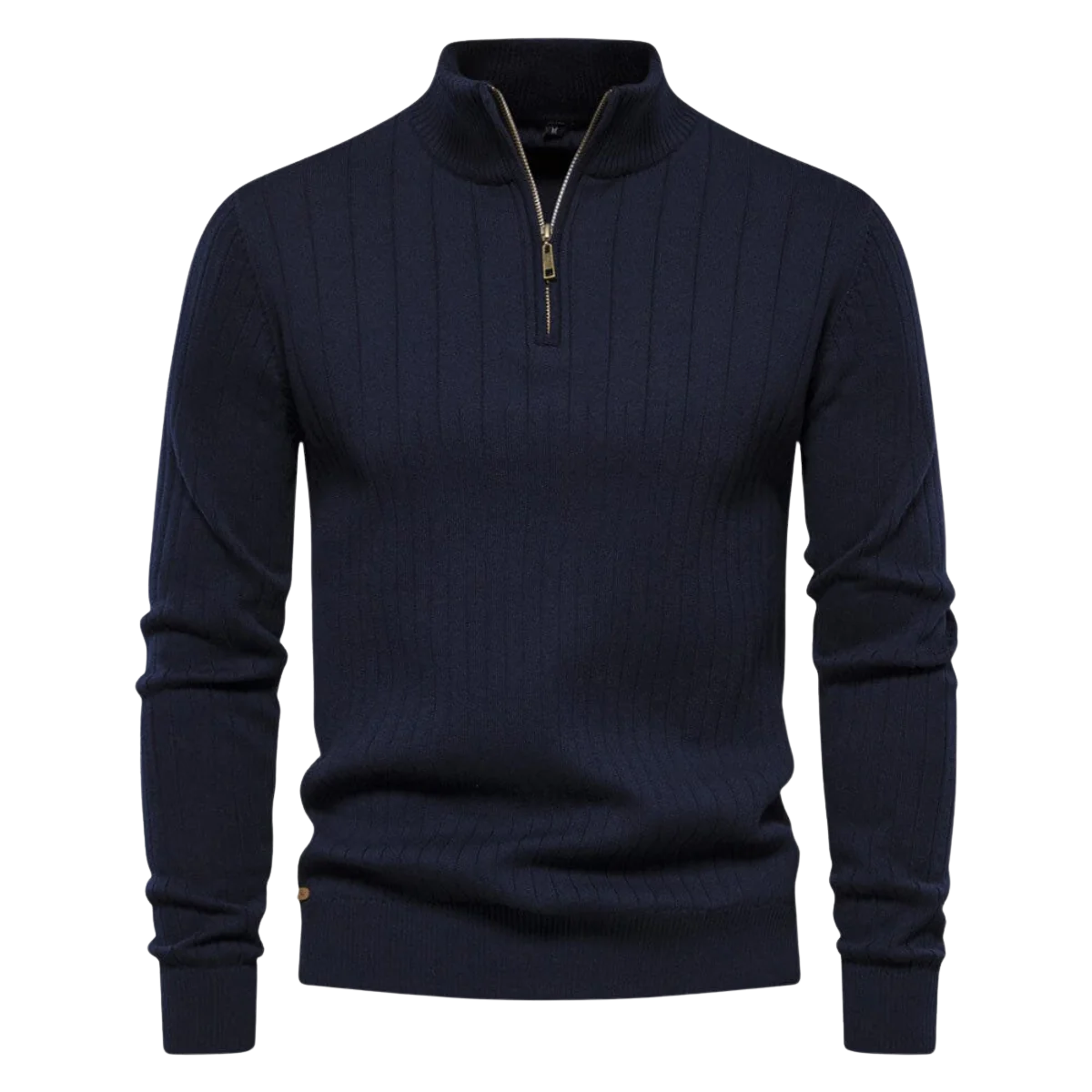 Men's Zip-Up Knit Sweater (Clearance)