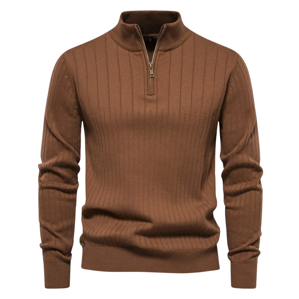 Men's Zip-Up Knit Sweater (Clearance)