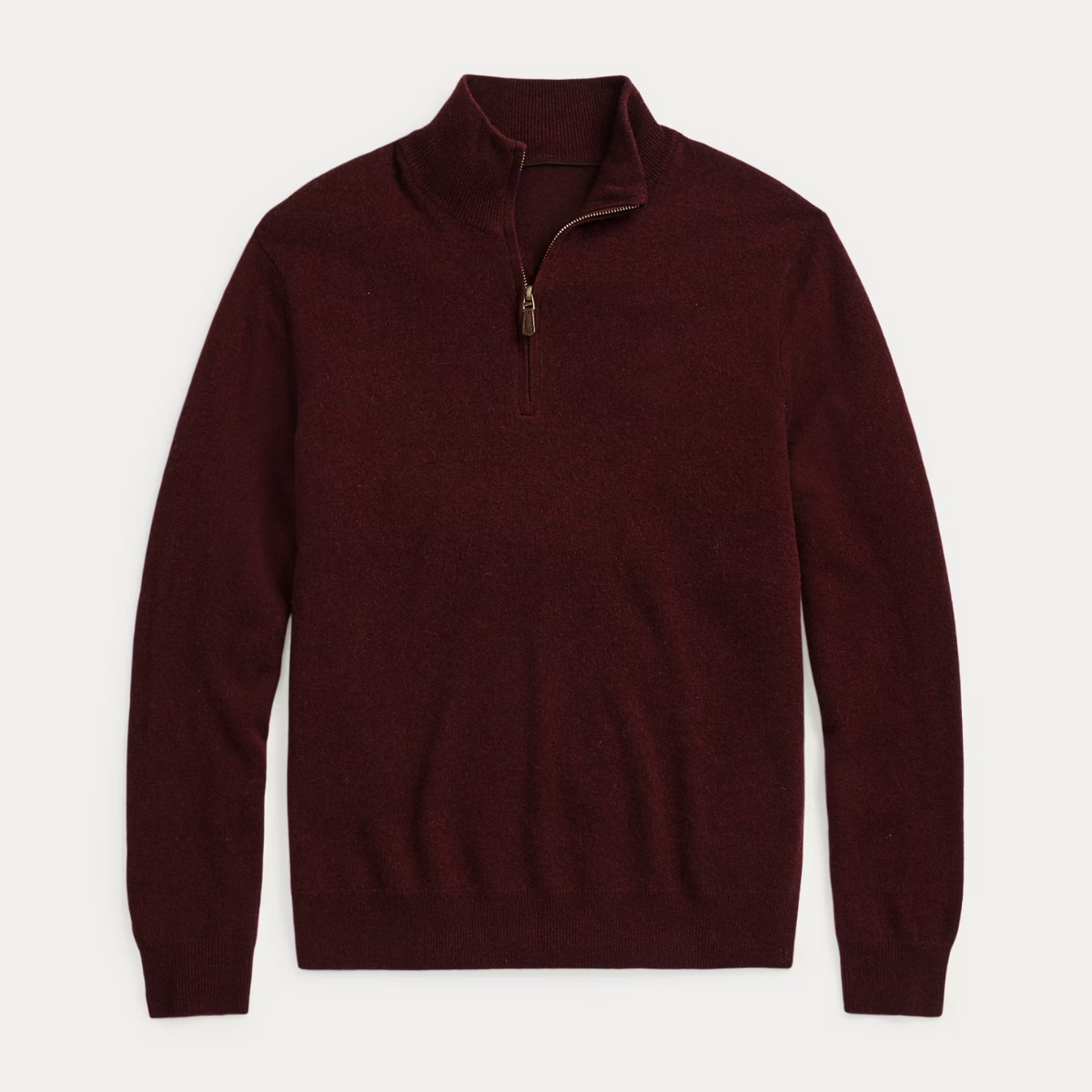 Quarter-zip Wool Sweater